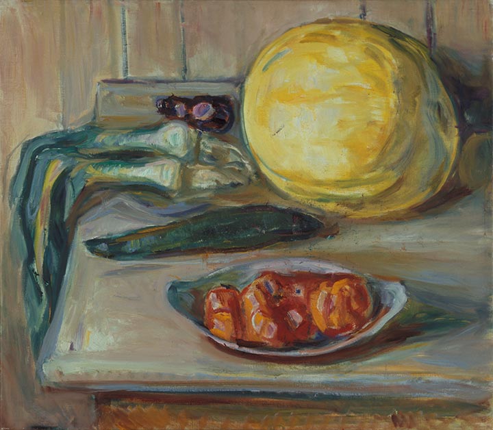 Edvard Munch - Still Life with Pumpkin and other Vegetables - 1926–30